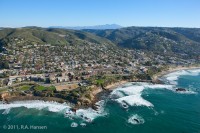 Aerial, California, coastline, Laguna photo
