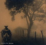 Plate 43: Figure in Fog, Southern Mexico