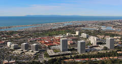 Aerial 56, Fashion Island to Catalina