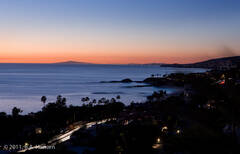 Coast 14, Laguna Beach nightfall #1