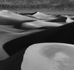 "Dune # 19, Far View"  Death Valley