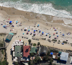 Aerial detail Crystal Cove