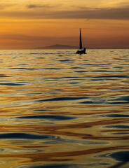 Lone sailboat # 1