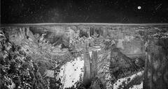 Plate # 20: "Snowstorm and Moon" Canyon de Chelly