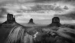 Plate # 16: Monument Valley, Approaching storm