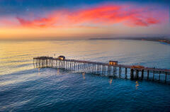 San clement Pier at Sunset # 2