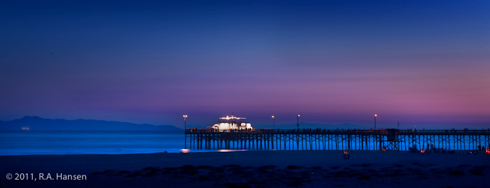 This image taken after sunset