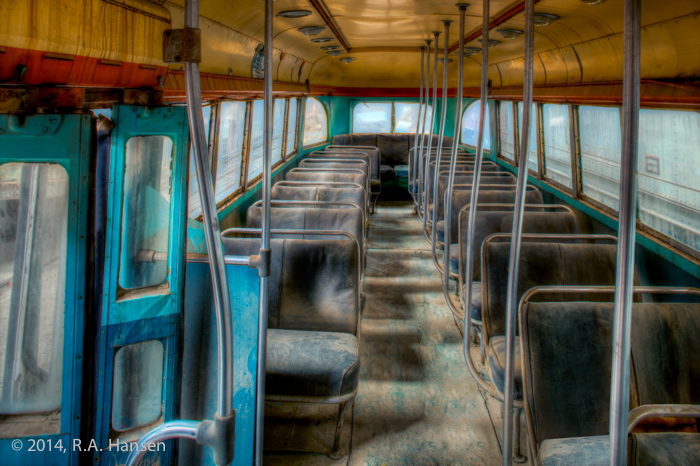 San Diego Metro Bus 528, Rear Seating