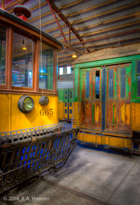 Trolley #665, Los Angeles Railway